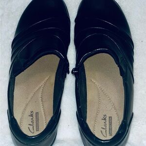 Clarks Women's Black Loafers